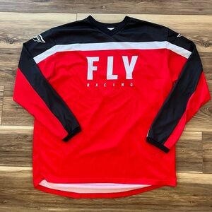 Fly Racing F-16 Jersey Jersey Red MX Motocross Enduro